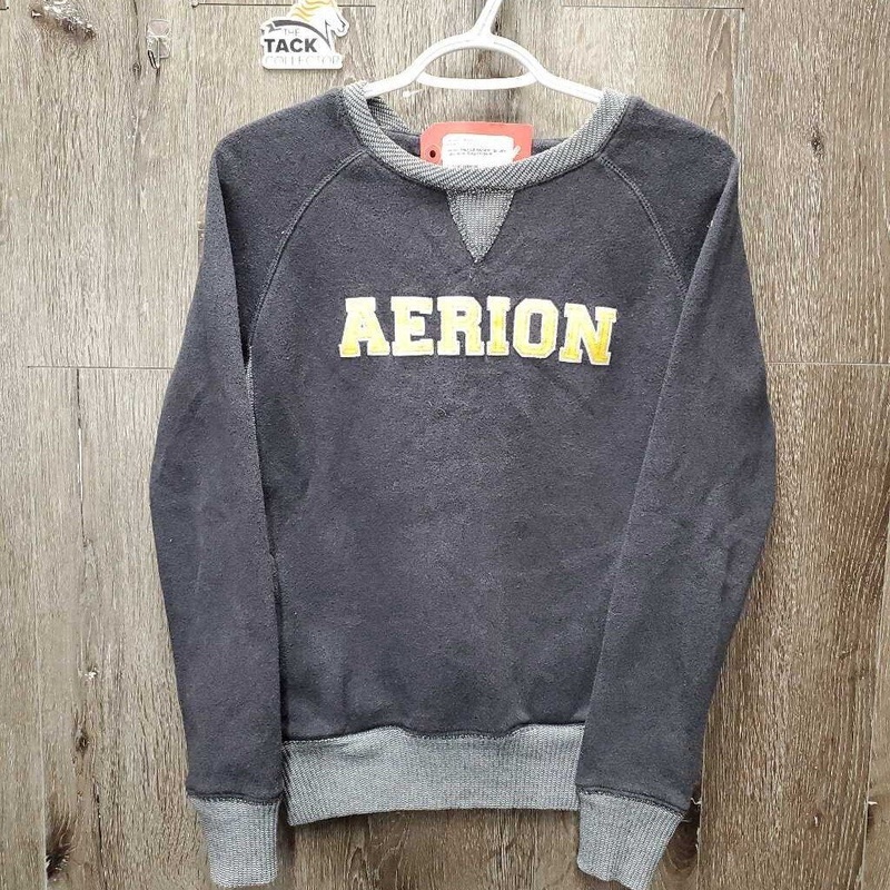 Thick LS Sweater *gc, pills, rubs, older M Grey/Yellow Used