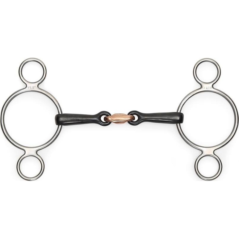 Sweet Iron 2 Ring Gag 5in