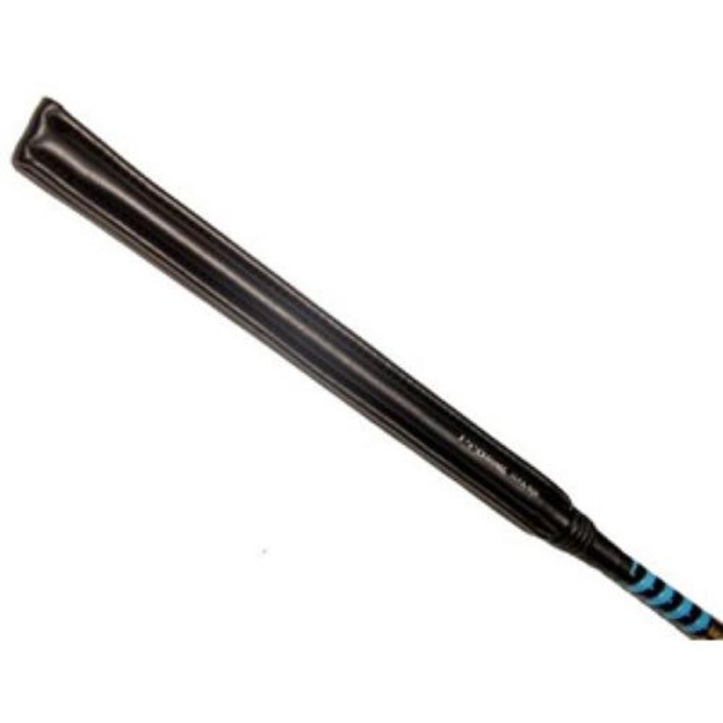 Flat Stiff Whip (F1) With Phlange Wrap 68cm Black