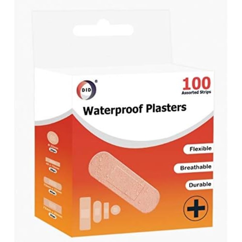 Waterproof Plasters 100Pc