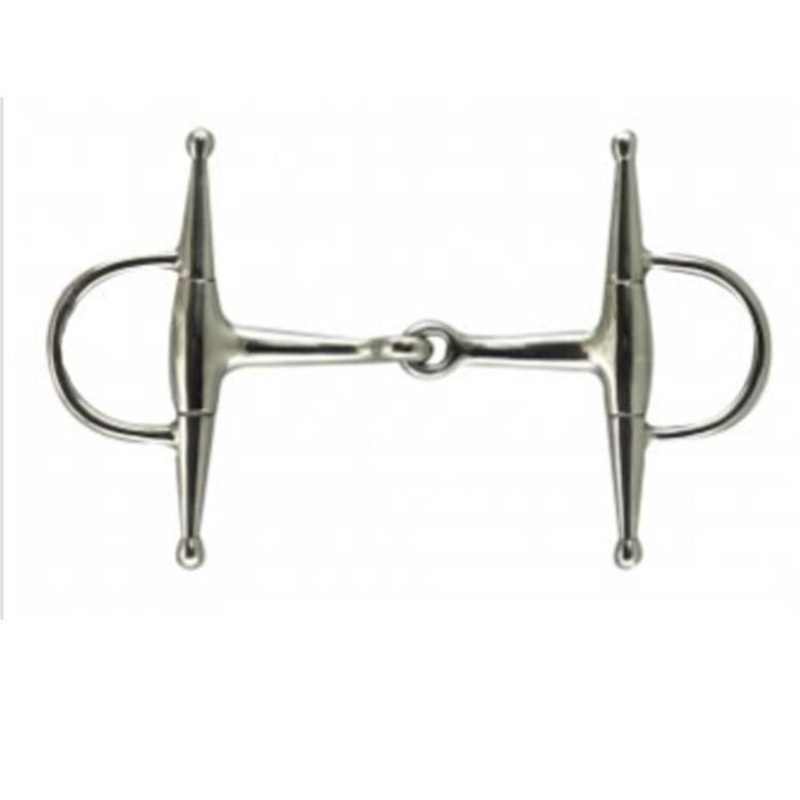 Coronet Full Cheek Eggbutt Snaffle Bit 5″