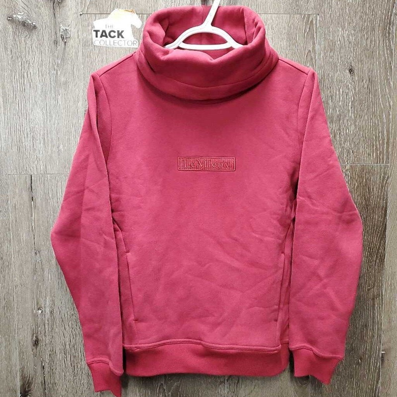 LS Funnel Neck Sweatshirt – Sweater, tag *new US 4 Red – Ember New