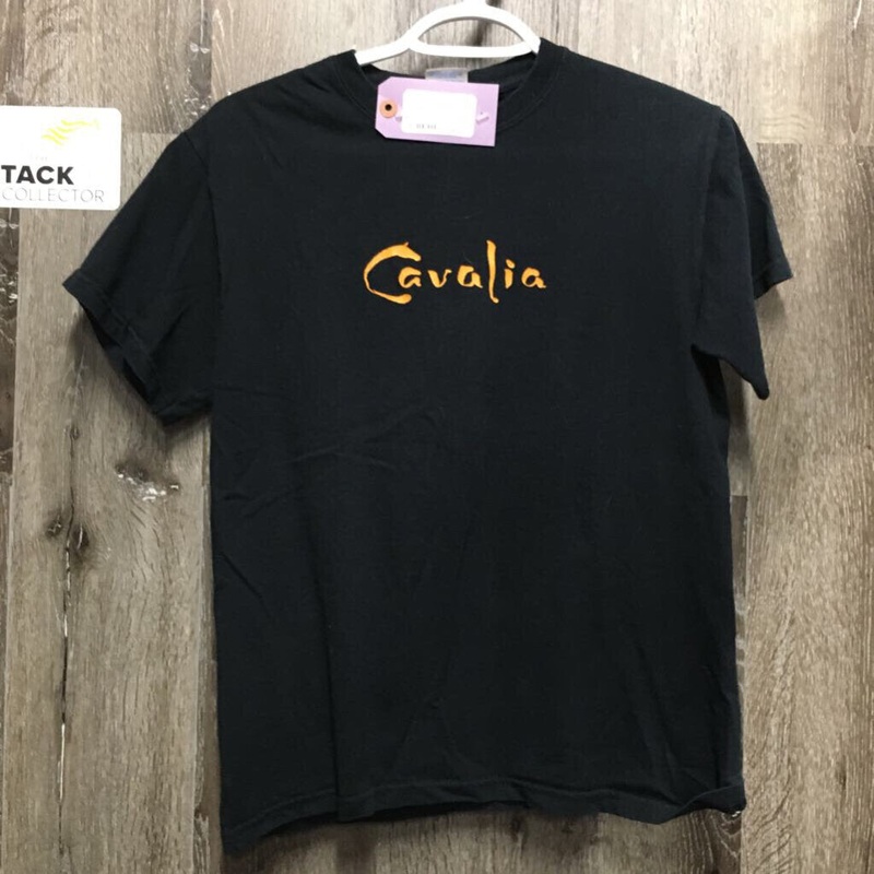 SS T Shirt *gc, wrinkles, pilly, hairy, mnr faded S Black/Orange Used