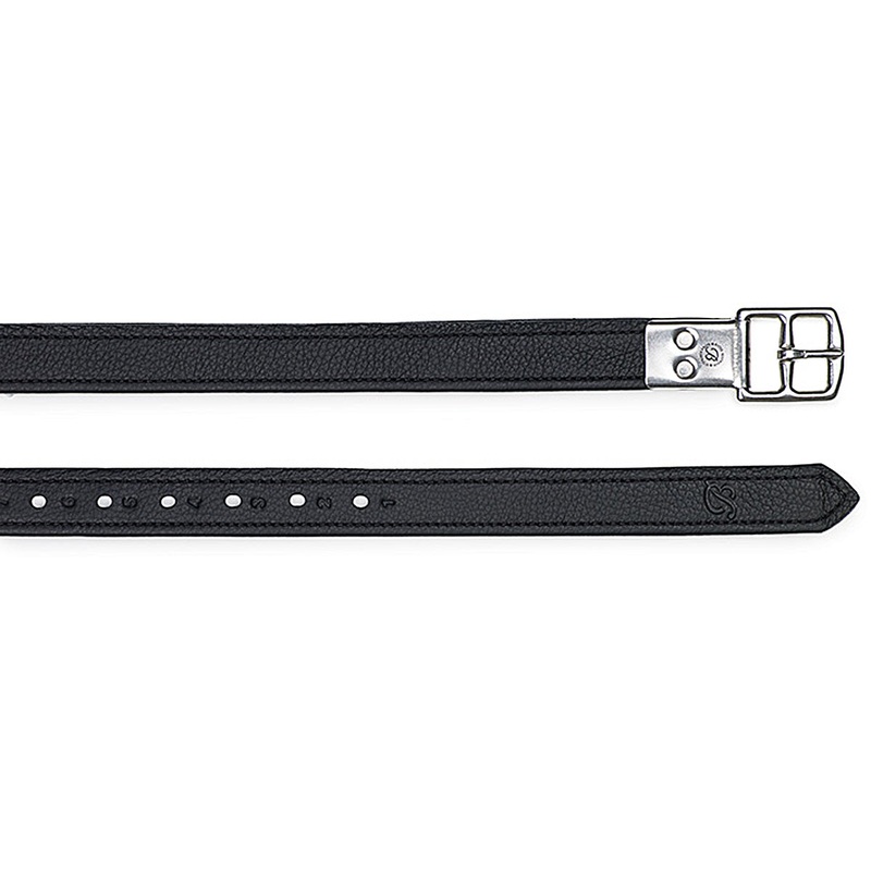 Bates Stirrup Leathers Classic Black 58″