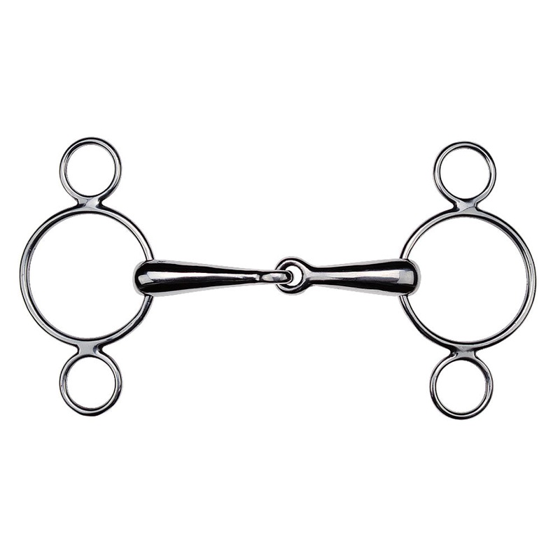 2 Ring JointedGag 4.5in