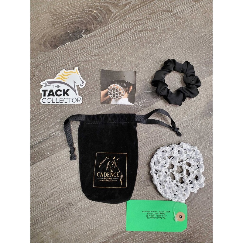 Stretchy Hair Net, Bling, Bag *new White New