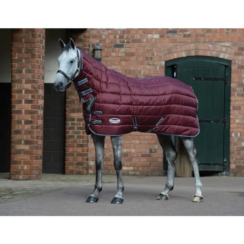 Weatherbeeta Heavyweight Combo 210D Channel Quilt Maroon 5ft9