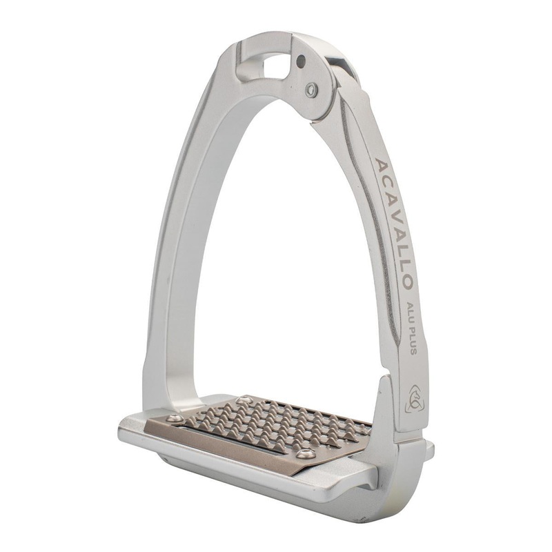 Acavallo Arena Aluplus Aluminum Stirrups 2.0 Aluminum 12 cm
