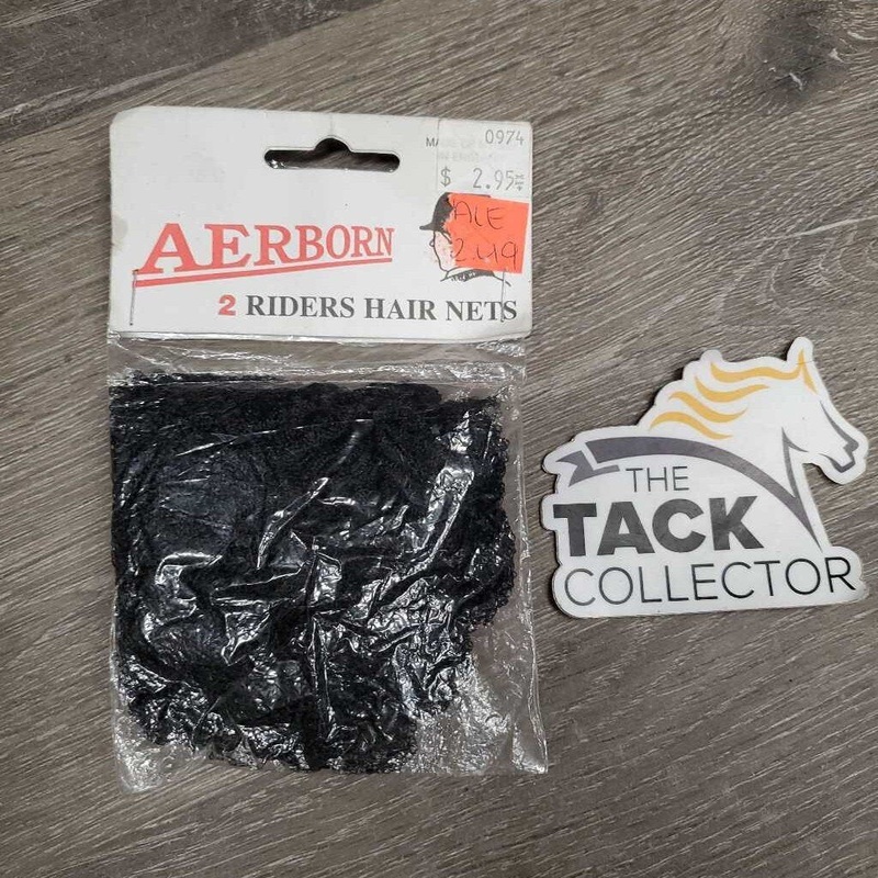 2 Hair Nets, package *new Black Used
