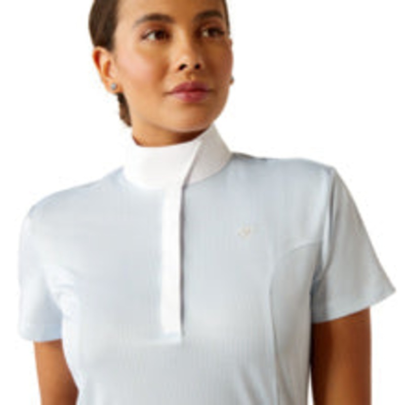 Ariat Wms Aptos SS Show Shirt XS Blue