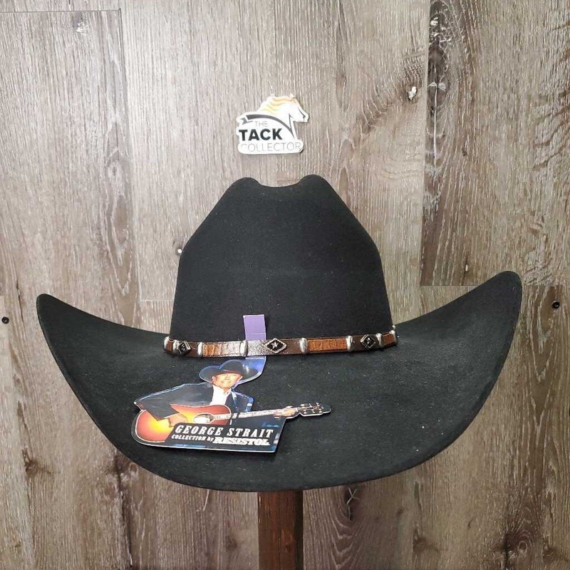 Black Rock 6X Felt Western Hat *like new 6 7/8 Black New