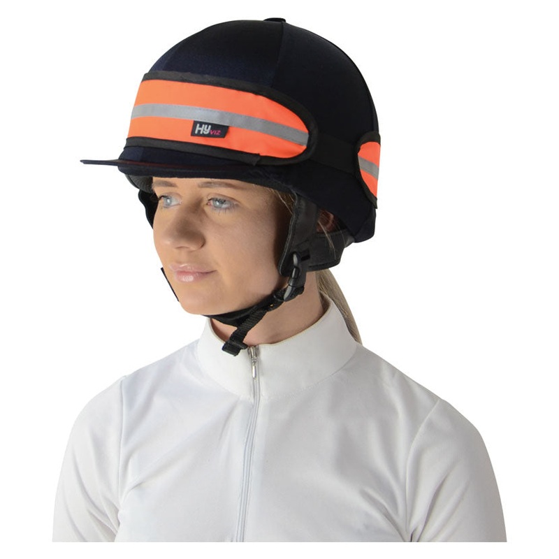 HYViz Hat Band Orange/Black