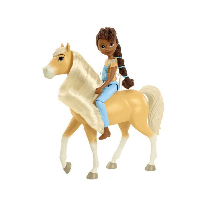 ‘Pru & Chica Linda’ SPIRIT Horse and Rider Toy