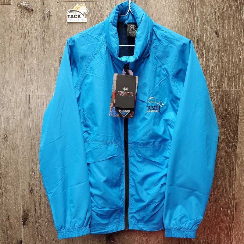 Light Jacket, Collar Hood, Mesh Linine “RMSJ Champion”, tags *new M Blue New