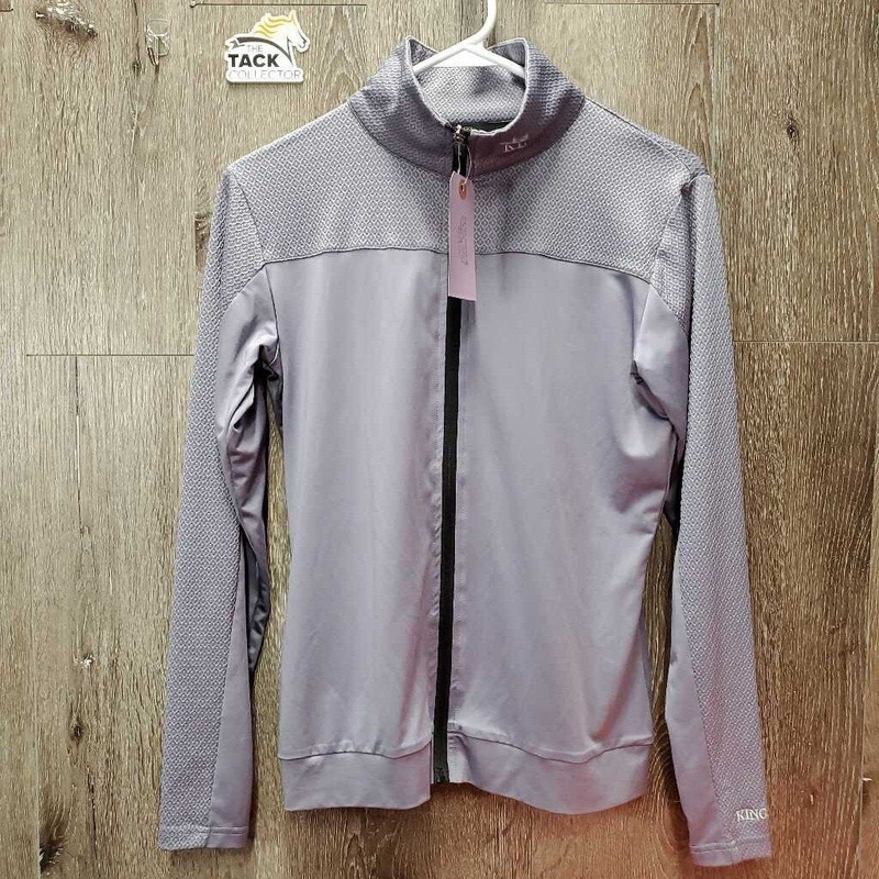 “Devorah” Light Jacket, zip *like new S Lilac New