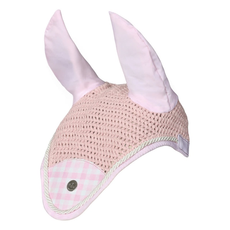 Dapplebay Fly Veil – Pink Gingham