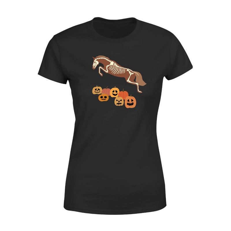 Dapplebay Womens Halloween Tee – Pumpkin Jumper