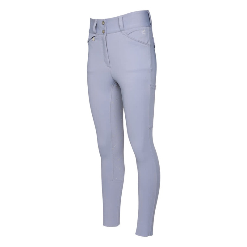 Dapplebay Womens Compression Full Seat Riding Breeches – Lavender Haze