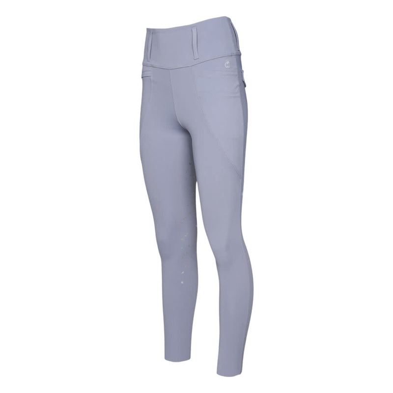 Dapplebay Womens Essential Full Seat Riding Tights – Lavender Haze