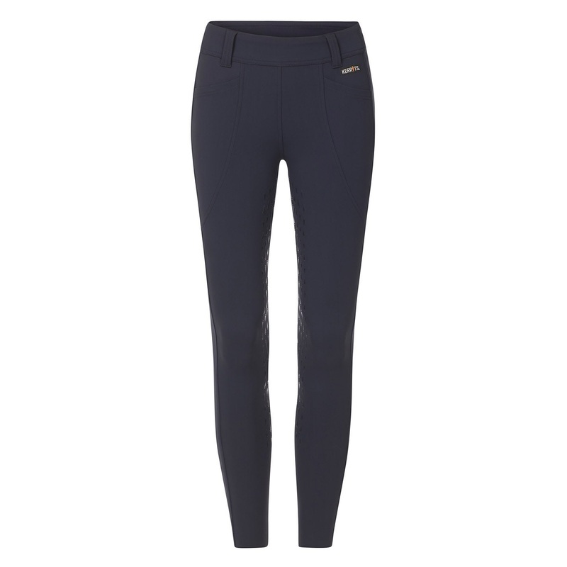 Kerrits Kids Fusion Full Leg Clinic Tights – Galaxy Blue