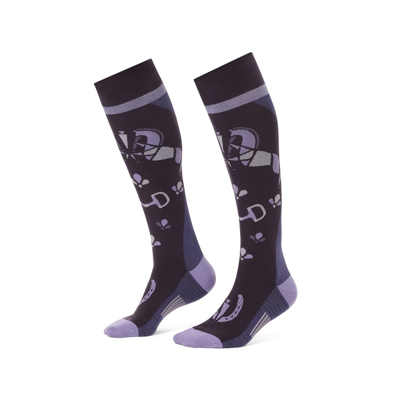 Kerrits Womens Happy Horse Wool Knee-Hi Socks – Plumnoir