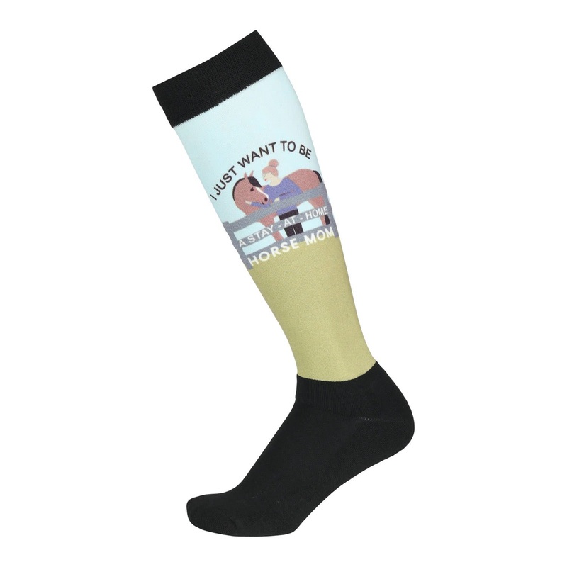 Dapplebay Womens Slick Boot Socks – Horse Mom