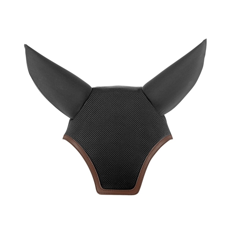 EquiFit SilentFit Ear Bonnet – Black/Brown