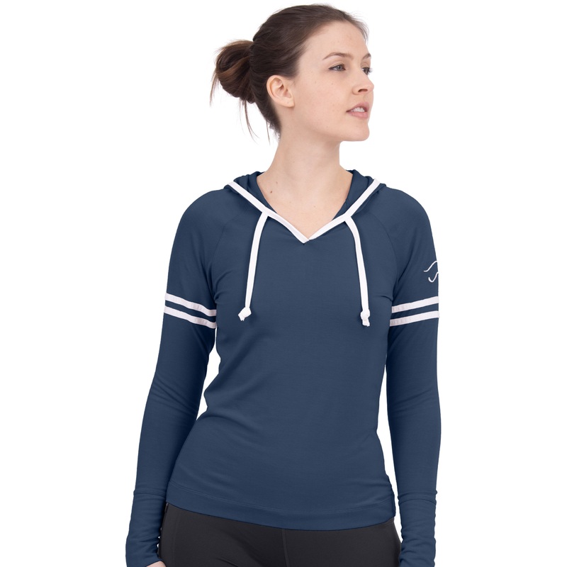 Chestnut Bay Womens S2S Hoodie – Mood Indigo