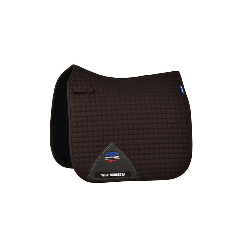Weatherbeeta Prime Air-Tec Dressage Saddle Pad – Chocolate