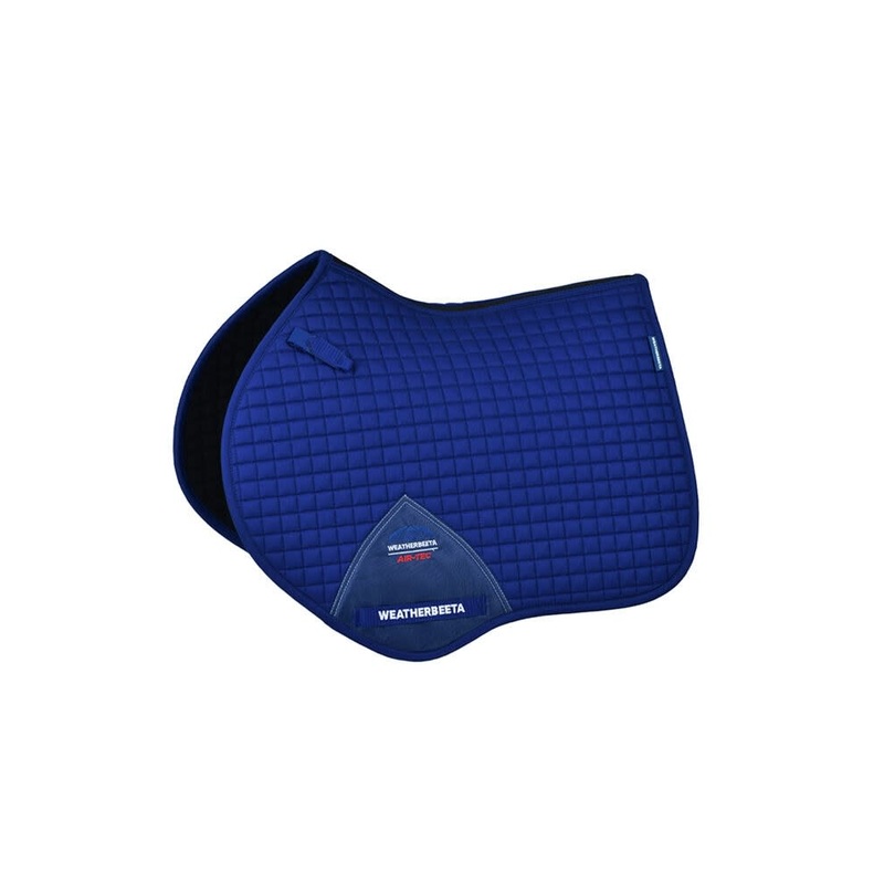 Weatherbeeta Prime Air-Tec Jump Shaped Saddle Pad – Cobalt