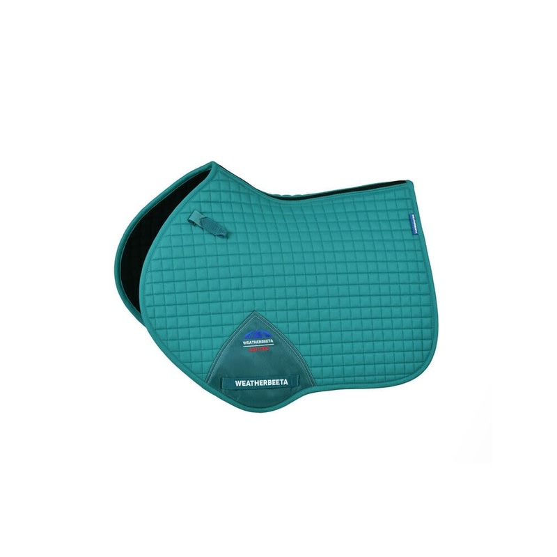 Weatherbeeta Prime Air-Tec Jump Shaped Saddle Pad – Dark Turquoise