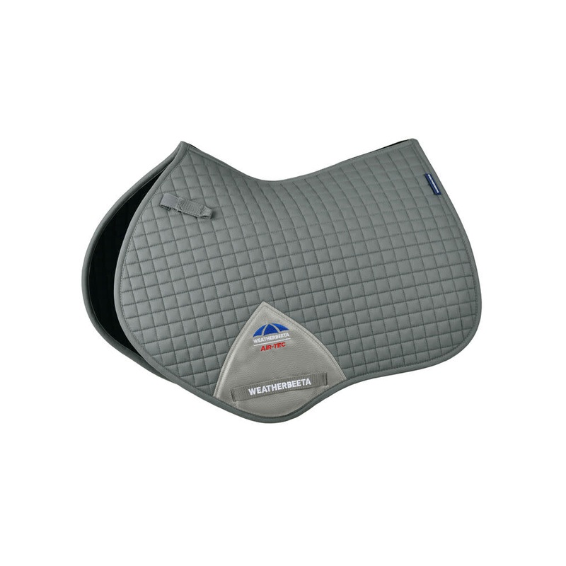 Weatherbeeta Prime Air-Tec Jump Shaped Saddle Pad – Grey