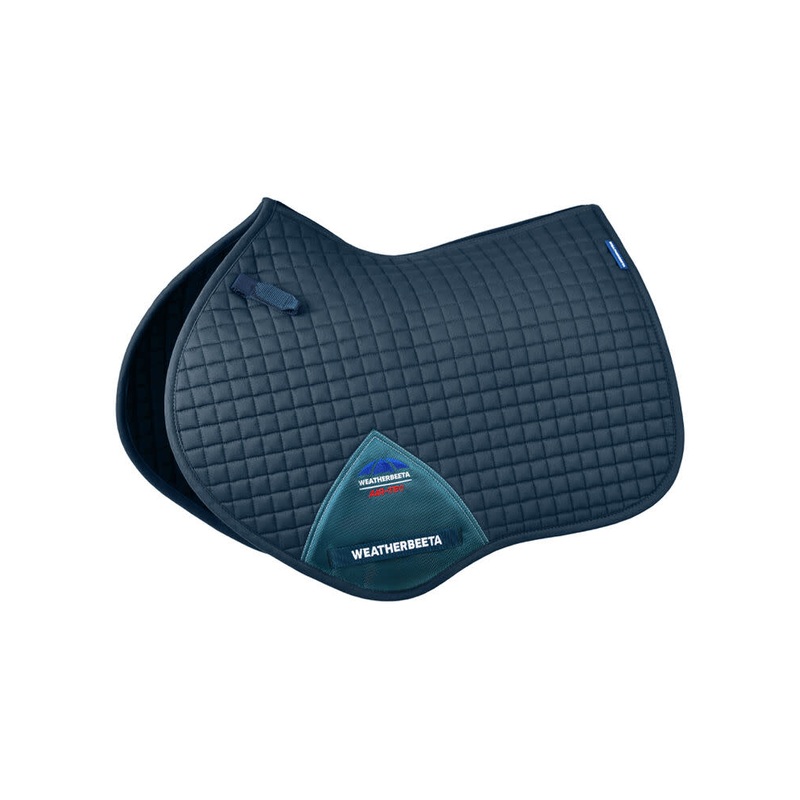 Weatherbeeta Prime Air-Tec Jump Shaped Saddle Pad – Midnight Teal