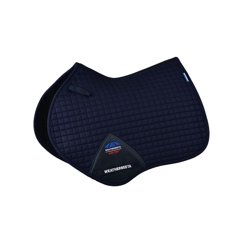 Weatherbeeta Prime Air-Tec Jump Shaped Saddle Pad – Navy