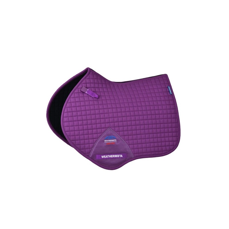Weatherbeeta Prime Air-Tec Jump Shaped Saddle Pad – Violet