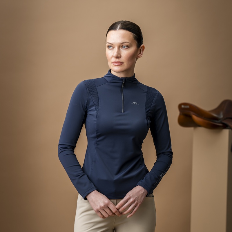 Alessandro Albanese Womens Sofia Sunshirt – Navy