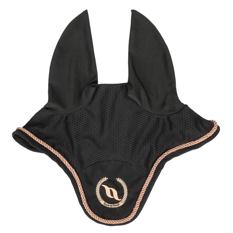 Back on Track Haze Collection Ear Bonnet – Black Rose