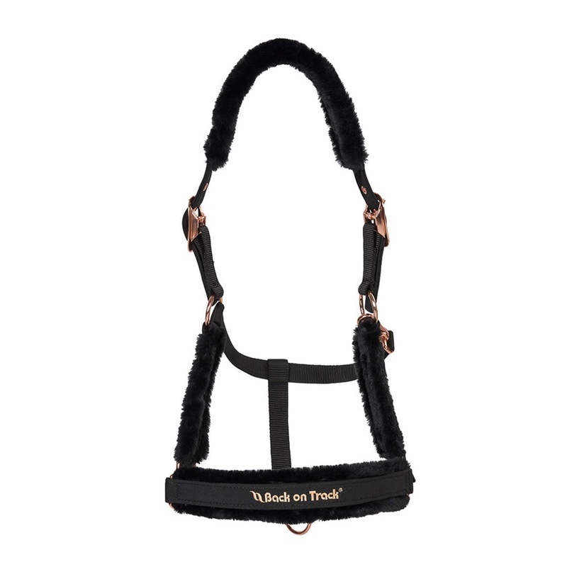 Back on Track Haze Collection Halter – Black Rose