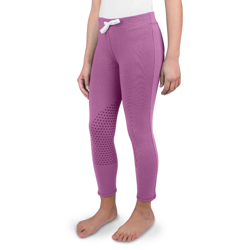 Equistar Kids Rider Tights – Pinky Purple