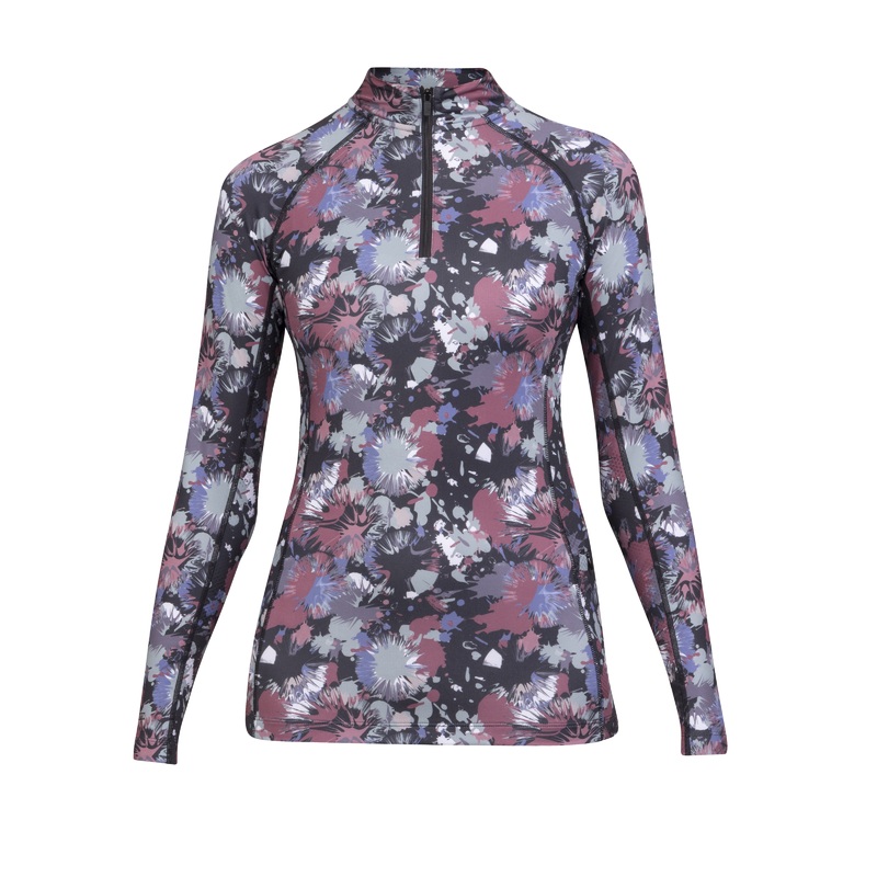 Shires Aubrion Womens React Long Sleeve Sun Shirt – Abstract