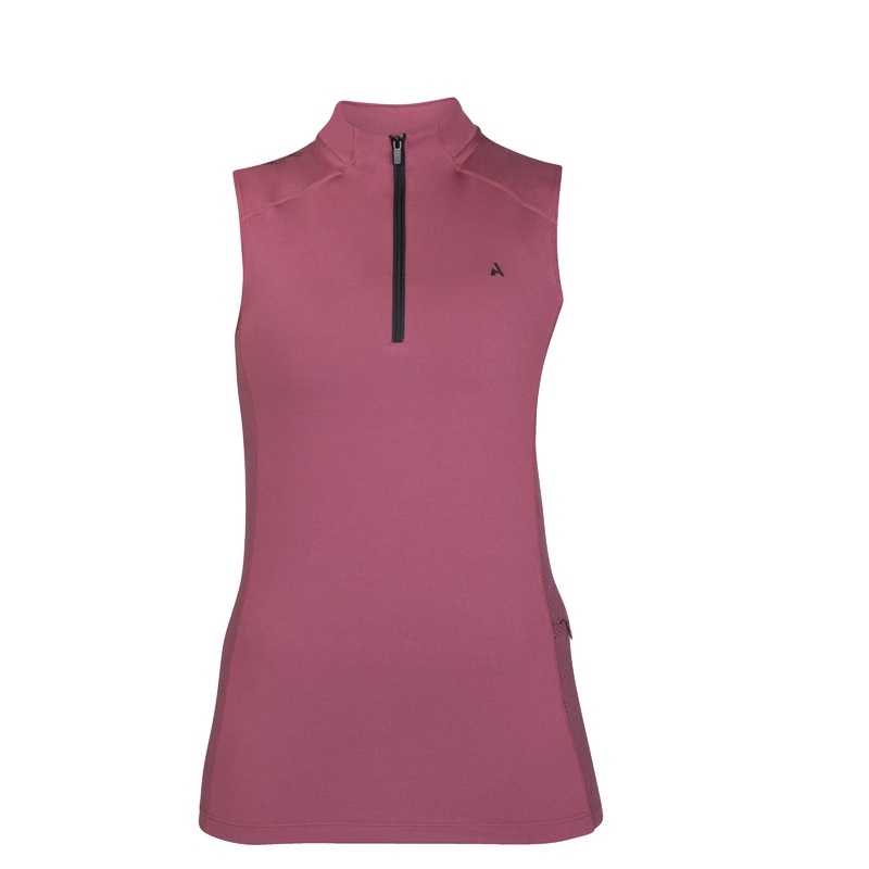 Shires Aubrion Womens React Sleeveless Sun Shirt – Mauve