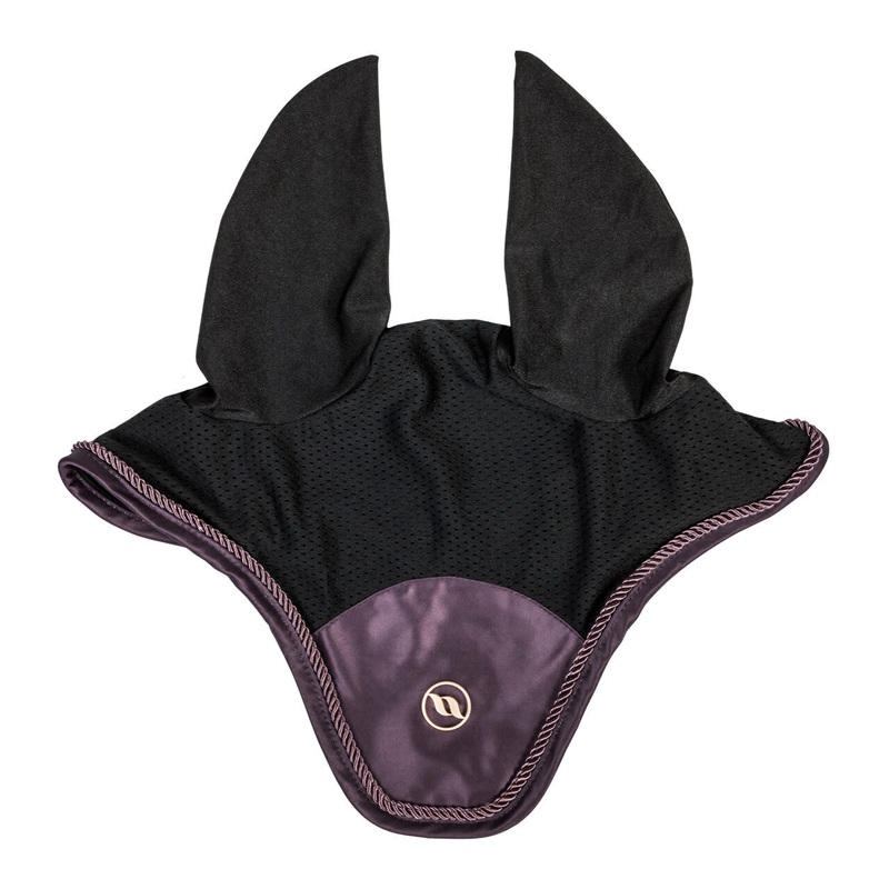 Back on Track Deep Nights Horse Bonnet – Plum