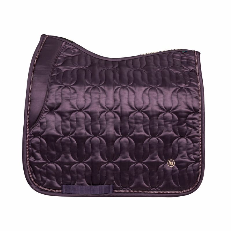 Back on Track Deep Nights Saddle Pad Dressage – Plum