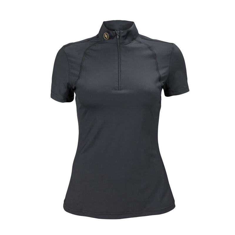 Back on Track Womens Inez P4G Short Sleeve Top – Black