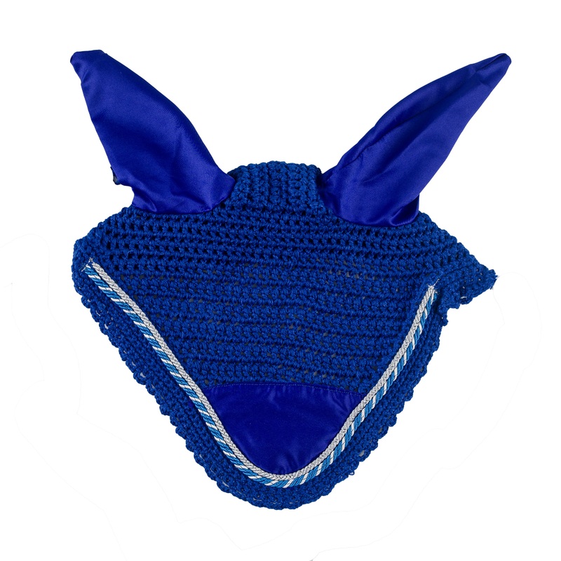 Ovation Elegance Satin Ear Bonnet – Indigo/Navy