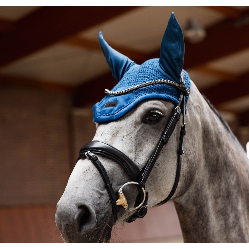 Horze Delemont Ear Net – Deep Sea Blue