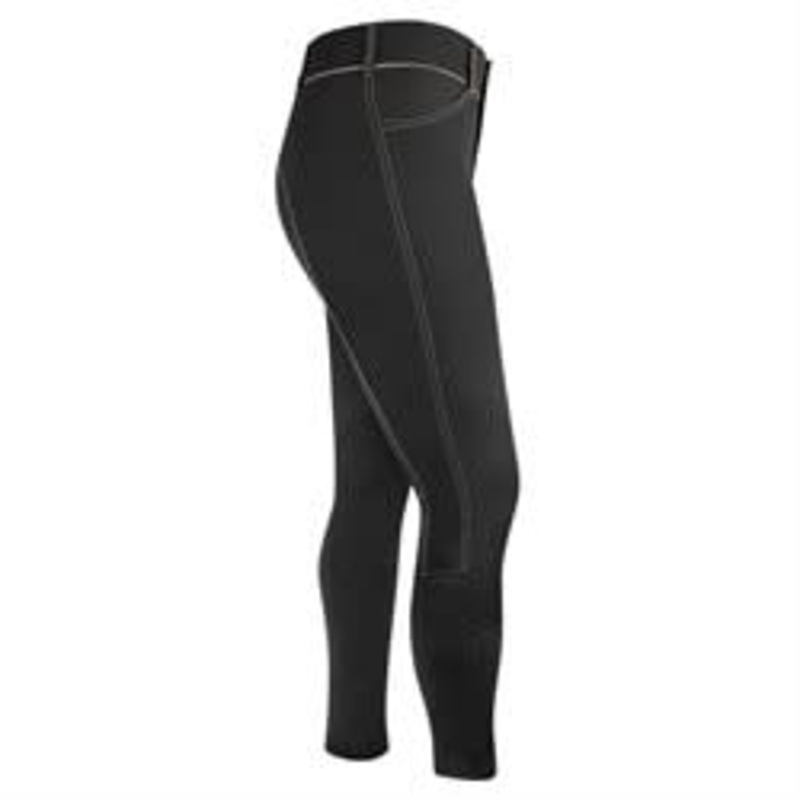Irideon Womens Zanzibar Techfleece Knee Patch Breech – Black/Sandstone