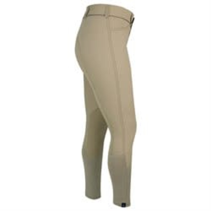 Irideon Womens Zanzibar Techfleece Knee Patch Breech – Tan/Sandstone