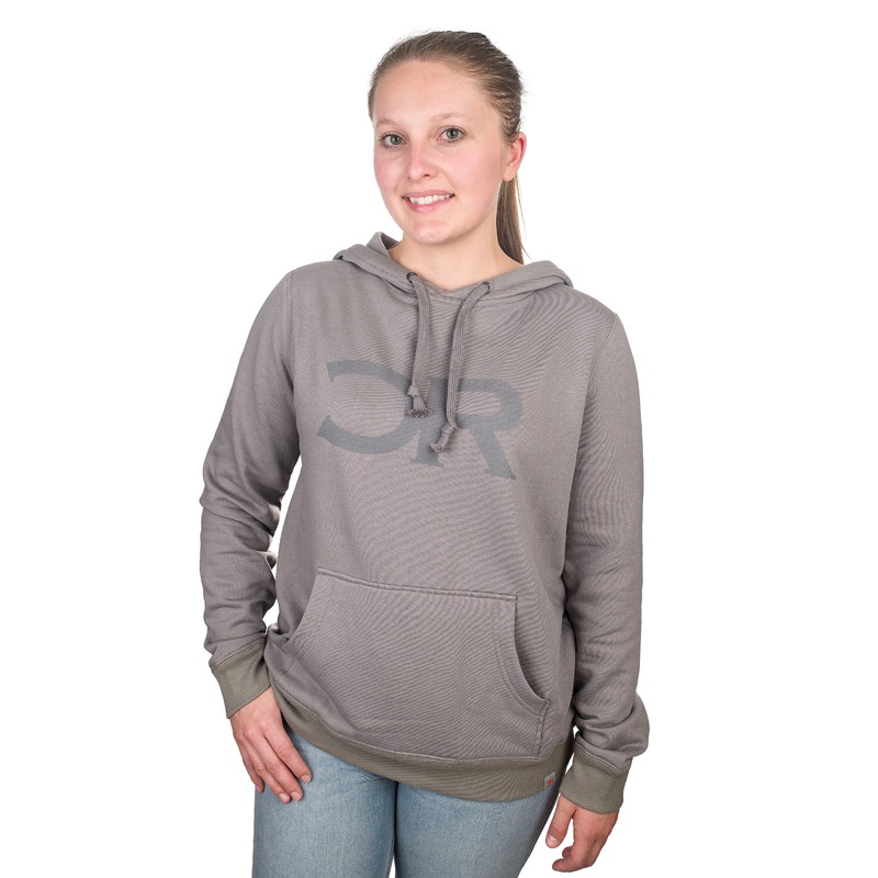 Centaur Ranch Womens Range & Roam Hoodie – Heather Stone
