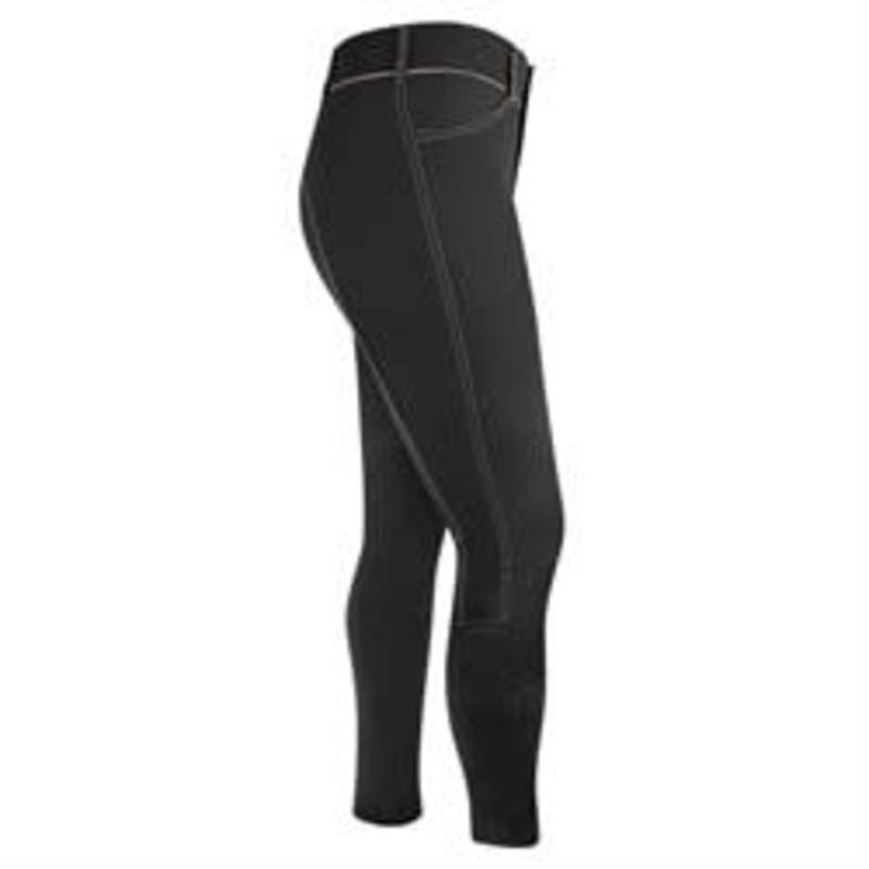 Irideon Womens Zanzibar Knee Patch Breeches – Black/Sandstone